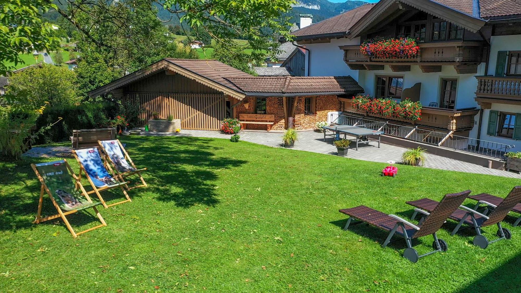Gaestehaus Brantlhof Zimmer Und Ferienwohnungen In Going Am Wilden Kaiser Екстериор снимка